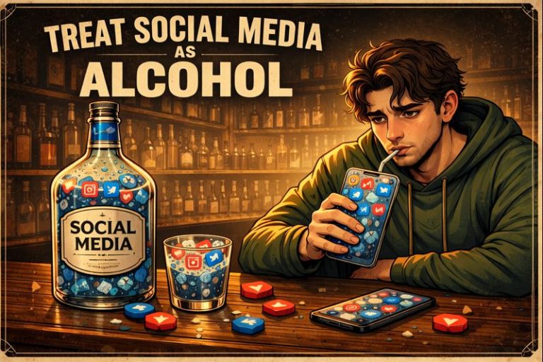 treat socail media sa alcohol